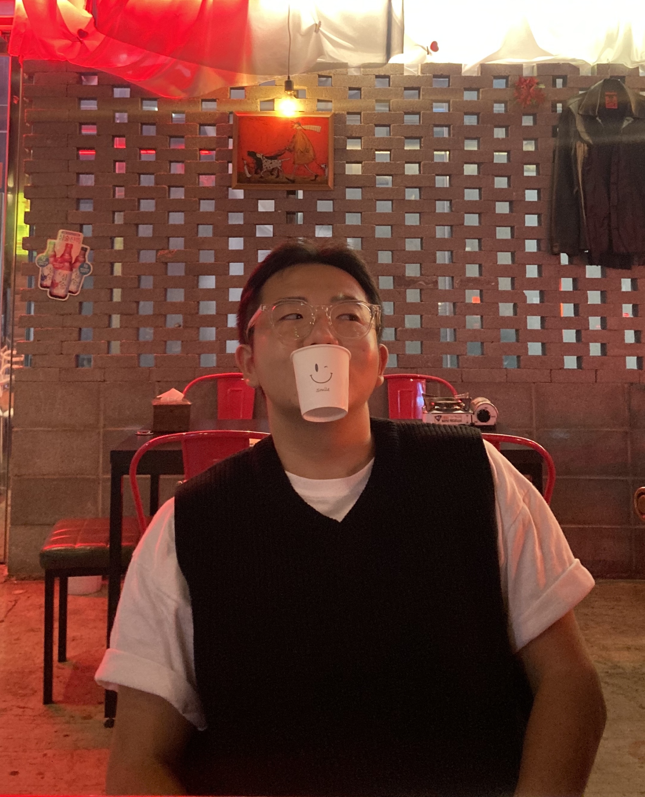 Profile photo with his/her face
